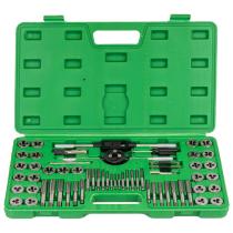 JBM Herramientas 50793 - ESTUCHE MÉTRICO CON 60 PIEZAS DE MACHOS Y TERRAJAS. COMBINAD