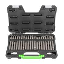 JBM Herramientas 50985 - ESTUCHE DE 42 PIEZAS PARA TORNILLOS DE 12 Y 6 CANTOS - INVIO