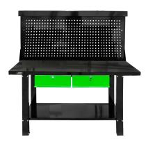 JBM Herramientas 51035 - MESA DE TRABAJO CON PANEL FRONTAL