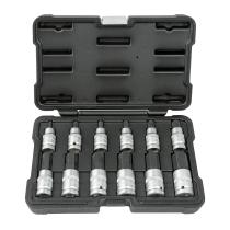 JBM Herramientas 51260 - SET DE 12 PIEZAS DE 1/2" PUNTA HEXAGONAL