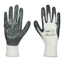 JBM Herramientas 51634 - GUANTES CON PALMA REFORZADA DE NITRILO T.9
