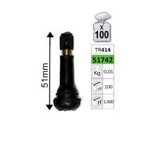 JBM Herramientas 51742 - VÁLVULA PARA LLANTAS TR414 51MM
