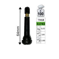 JBM Herramientas 51743 - VÁLVULA PARA LLANTAS TR418 64MM