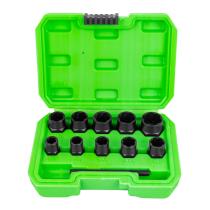 JBM Herramientas 51998 - SET DE VASOS TWIST DE 3/8" PARA EXTRACCIÓN DE TUERCAS / TORN