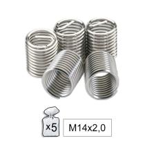 JBM Herramientas 52022 - BOLSA DE 5 RECAMBIOS HELICOIL M14X2.0