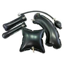 JBM Herramientas 52077 - SET DE 4 ALMOHADILLAS HINCHABLES