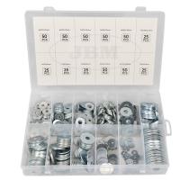 JBM Herramientas 52158 - ESTUCHE DE ARANDELA DE HIERRO GALVANIZADO, 475PCS