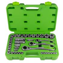 JBM Herramientas 52418 - ESTUCHE DE HERRAMIENTAS DE 39 PIEZAS HEX DE PERFIL BAJO