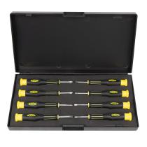 JBM Herramientas 52500 - SET DE 8 DESTORNILLADORES CORTOS