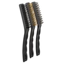 JBM Herramientas 52515 - SET DE 3 CEPILLOS METÁLICOS