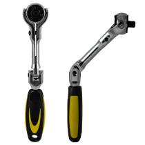 JBM Herramientas 52587 - CARRACA DE  72 DIENTES ARTICULADA  1/4" 175MM