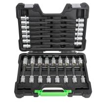 JBM Herramientas 52604 - ESTUCHE DE PUNTAS PARA TORNILLOS HEXAGONALES 30 PIEZAS