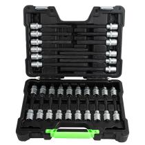 JBM Herramientas 52605 - ESTUCHE DE PUNTAS PARA TORNILLOS TORX 32 PIEZAS