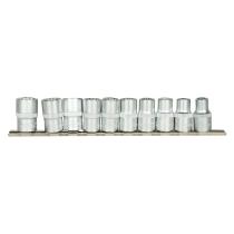 JBM Herramientas 52716 - JUEGO DE VASOS 1/2" 12 CANTOS