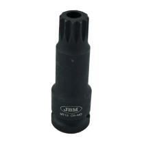 JBM Herramientas 52811 - VASO DE IMPACTO XZN INVIOLABLE M18