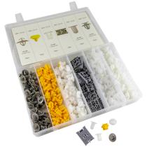JBM Herramientas 52897 - ESTUCHE DE CLIPS PLASTICOS RENAULT 300 PCS