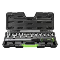 JBM Herramientas 52913 - LLAVE DINAMOMÉTRICA CON CABEZAL INTERCAMBIABLE 200NM