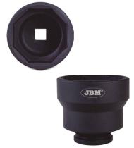 JBM Herramientas 52928 - VASO RUEDA DELANTERA SCANIA 80MM 3/4" 8 CANTOS