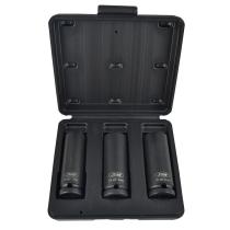 JBM Herramientas 52969 - SET 3 VASOS IMPACTO LARGO HEX