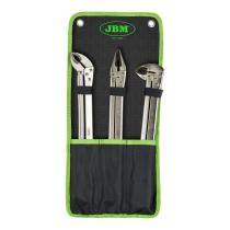 JBM Herramientas 52982 - KIT DE 3 ALICATES DE MORDAZA EXTRALARGAS