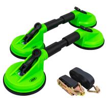 JBM Herramientas 52998 - CONJUNTO DE VENTOSAS Y CORREA CON TRINQUETE 5M X 25MM