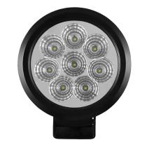 JBM Herramientas 53052 - FARO DE TRABAJO DE 8 LEDS 80W REDONDO LUZ DISPERSA