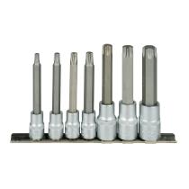 JBM Herramientas 53084 - JUEGO DE 7 PUNTAS TORX DE 3/8" Y 1/2"