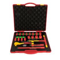 JBM Herramientas 53154 - ESTUCHE DE HERRAMIENTAS AISLADAS 20 PIEZAS DE 3/8"