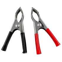 JBM Herramientas 53357 - SET DE 2 PINZAS DE COCODRILO