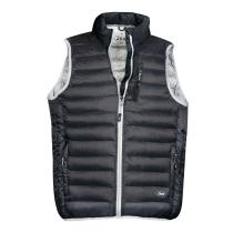 JBM Herramientas 70003 - CHALECO GRIS-NEGRO T.XL