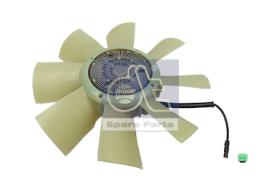 DT Spare Parts 111334 - Ventilador con embrague