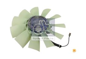 DT Spare Parts 111760 - Ventilador con embrague