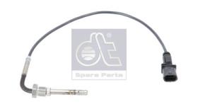 DT Spare Parts 1224251 - Sensor de temperatura de gases de escape