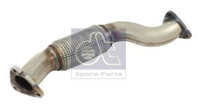 DT Spare Parts 1227102 - Tubo de escape