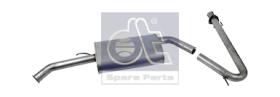 DT Spare Parts 1227158 - Silenciador