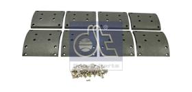 DT Spare Parts 396444 - Juego de forros de freno de tambor