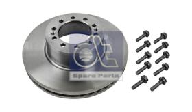 DT Spare Parts 661026 - Disco de freno