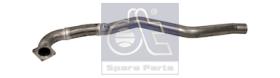 DT Spare Parts 722227 - Tubo de escape