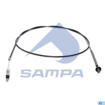 SAMPA 201423 - CABLE, CAPó DE MOTOR