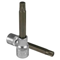 JBM Herramientas 13504 - PUNTA DE 1/2"  DOCE CANTOS M6 100MM