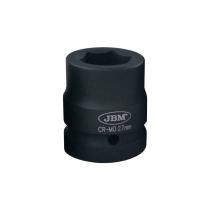 JBM Herramientas 13874 - VASO IMPACTO HEX. 1"  27MM DE 52348