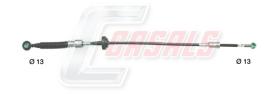 CASALS 66110 - CABLE DE CAMBIO IVECO DAILY 495MM