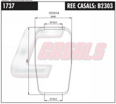 CASALS B2303 - FUELLE SUSP. NEUMATICA 737 N