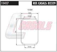 CASALS B2329 - BOTELLA SUSPENSION NEUMATICA 1417 N