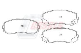 CASALS BKM249 - KIT PASTILLAS DE FRENO WVA.29249