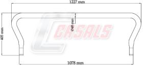 CASALS E1100 - BARRA ESTABILIZADORA IVECO STRALIS