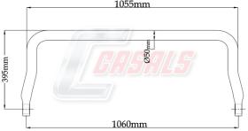 CASALS E1117 - BARRA ESTABILIZADORA MAN L-1055MM