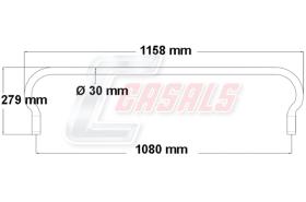 CASALS E1124 - BARRA ESTABILIZADORA MERCEDES ACTROS