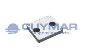 CUYMAR 4812000 - PLACA DE SEPARACION BALLESTA (ADAPTABLE A VOLVO F-