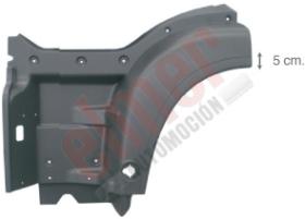 Elmer Automoción 30700301 - APOYAPIES GUARDABARROS SX MAN TGA L